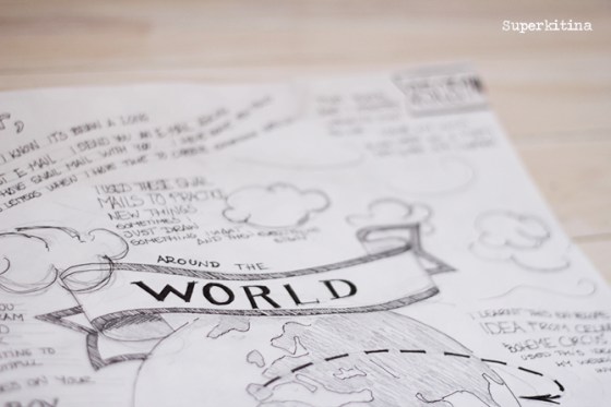 superkitina snailmail penpal intercambio de cartas postales