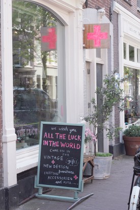 Superkitina Ruta por Amsterdam All the luck in the world