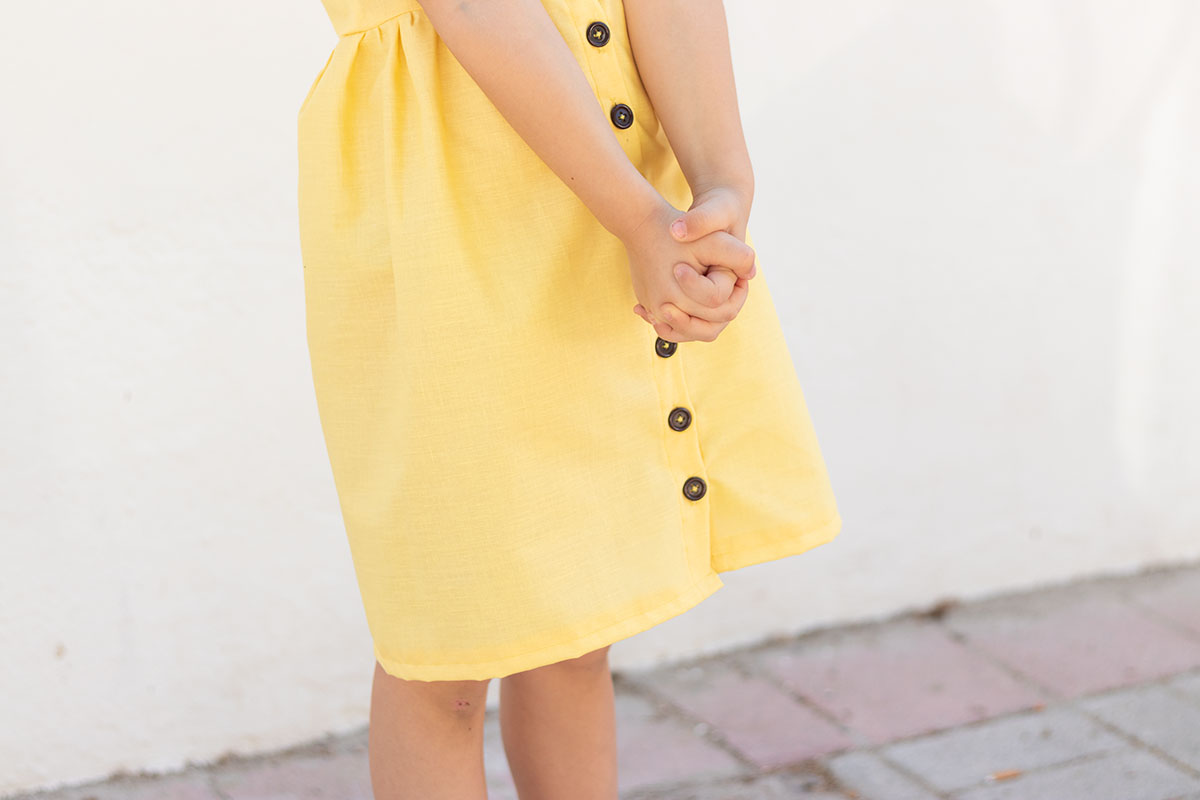 Superkitina vestido amarillo