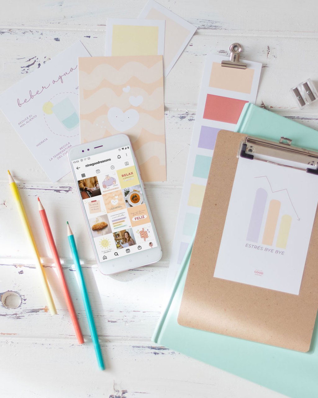 Diseño de Instagram Nine Good&nbsp;Reasons